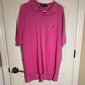 Polo by Ralph Lauren Men's Vibrant Pink Polo Shirt